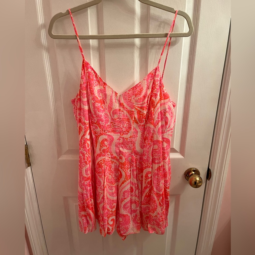 Lilly Pulitzer Pink romper, size 6